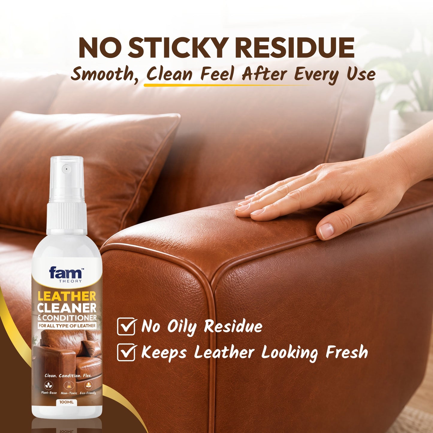 Famtheory Expert Pro Care Leather Cleaner & Conditioner 100ML✨