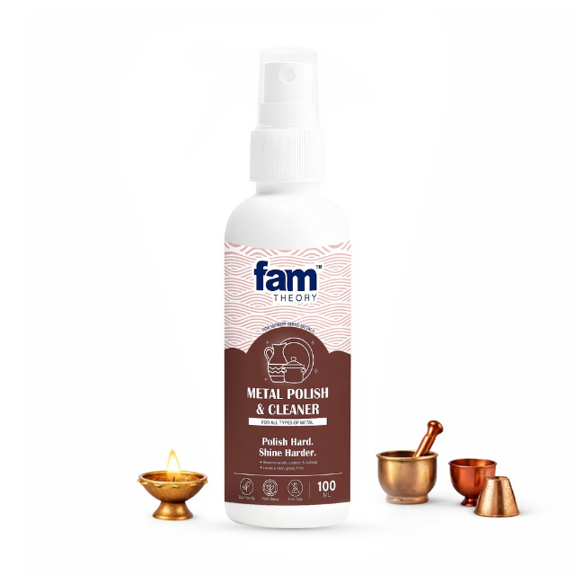 Famtheory Natural All-in-One Metals Polish & Shiner Spray ✨- 100ml