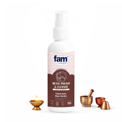 Famtheory Natural All-in-One Metals Polish & Shiner Spray ✨- 100ml