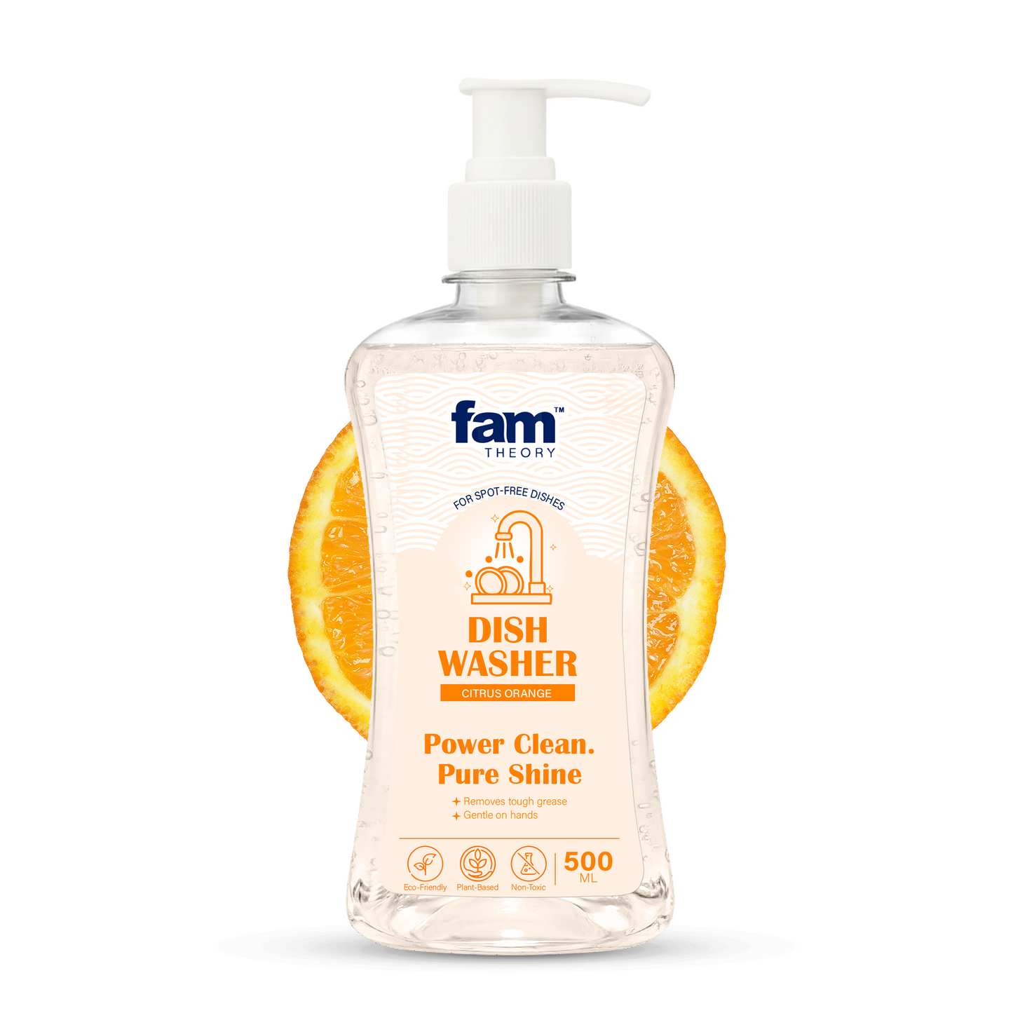 Natural Dishwash Liquid – 500 ML