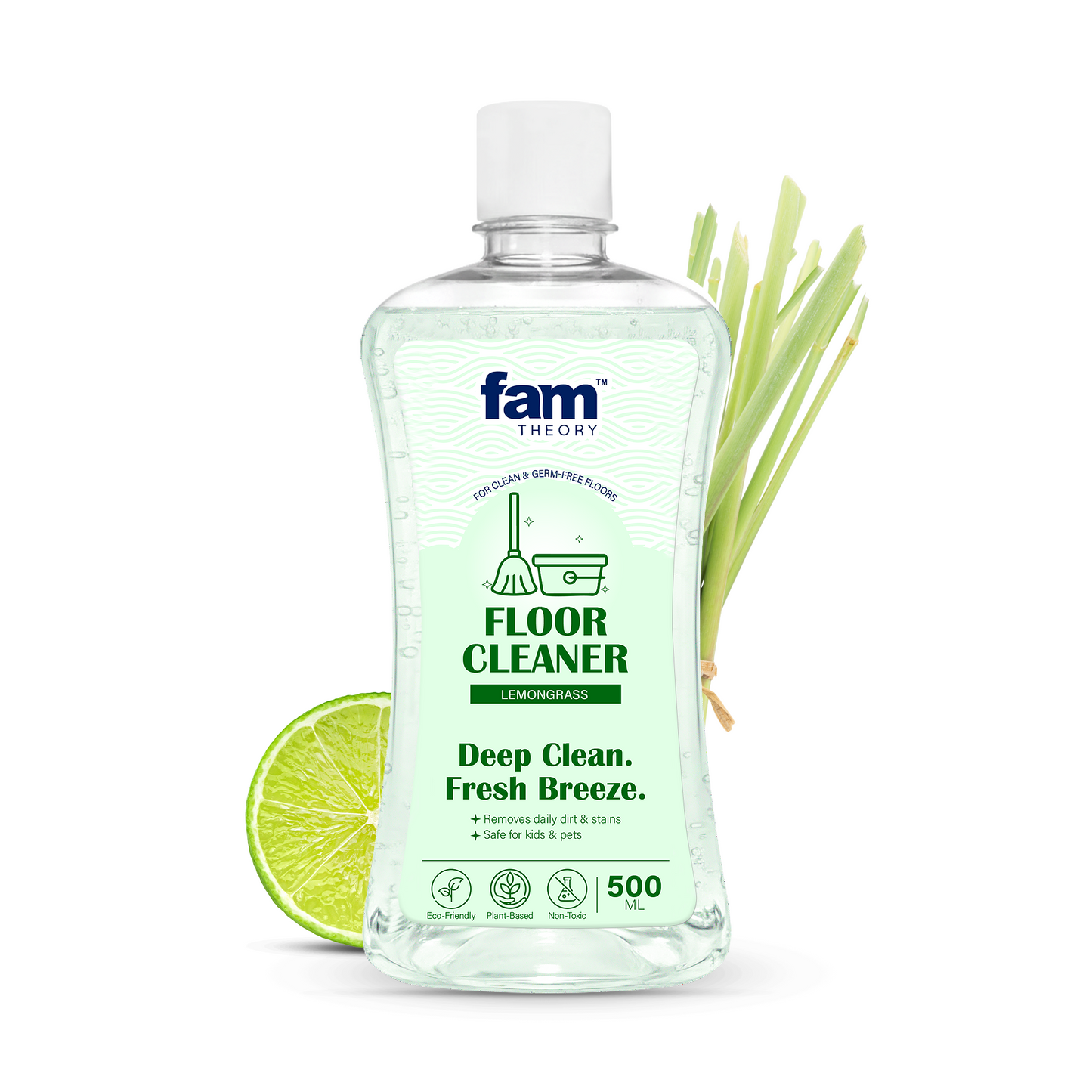 FamTheory All-In-One Natural Disinfectant Floor & Surface Cleaner 500ml✨