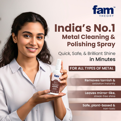Famtheory Natural All-in-One Metals Polish & Shiner Spray ✨- 100ml
