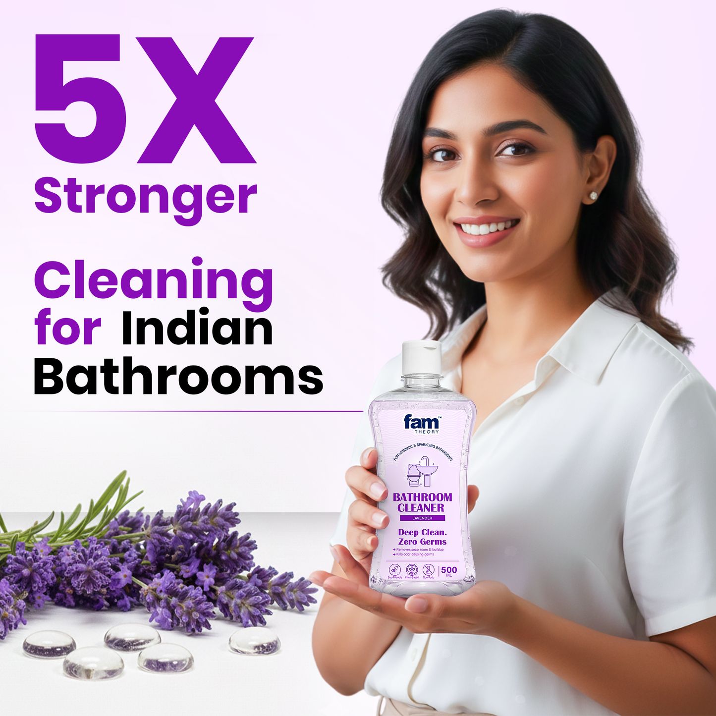 NATURAL BATHROOM CLEANER – 500 ML