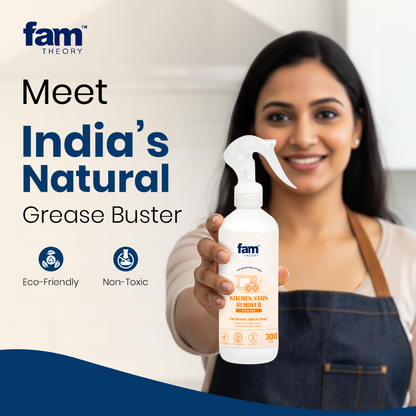 Natural Kitchen Stain/Grease Remover – 300 ML
