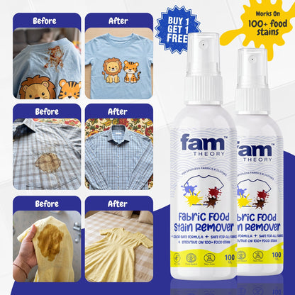 Xpert Instant Fabric Food Stain Remover 100ML - BYE BYE TOUGH FOOD STAINS ✨
