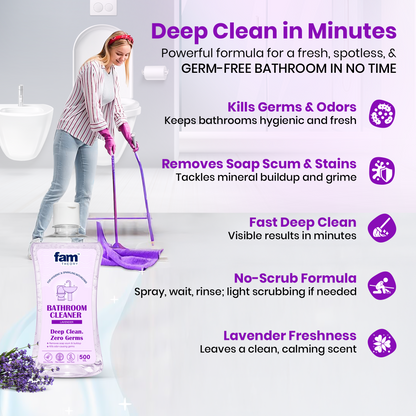 NATURAL BATHROOM CLEANER – 500 ML