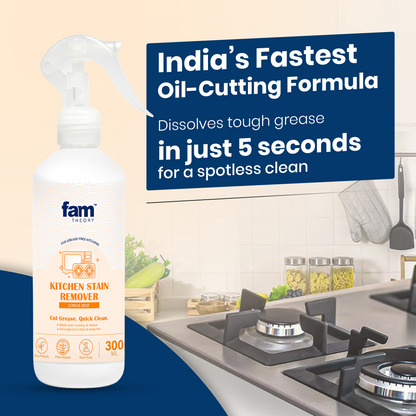 Natural Kitchen Stain/Grease Remover – 300 ML