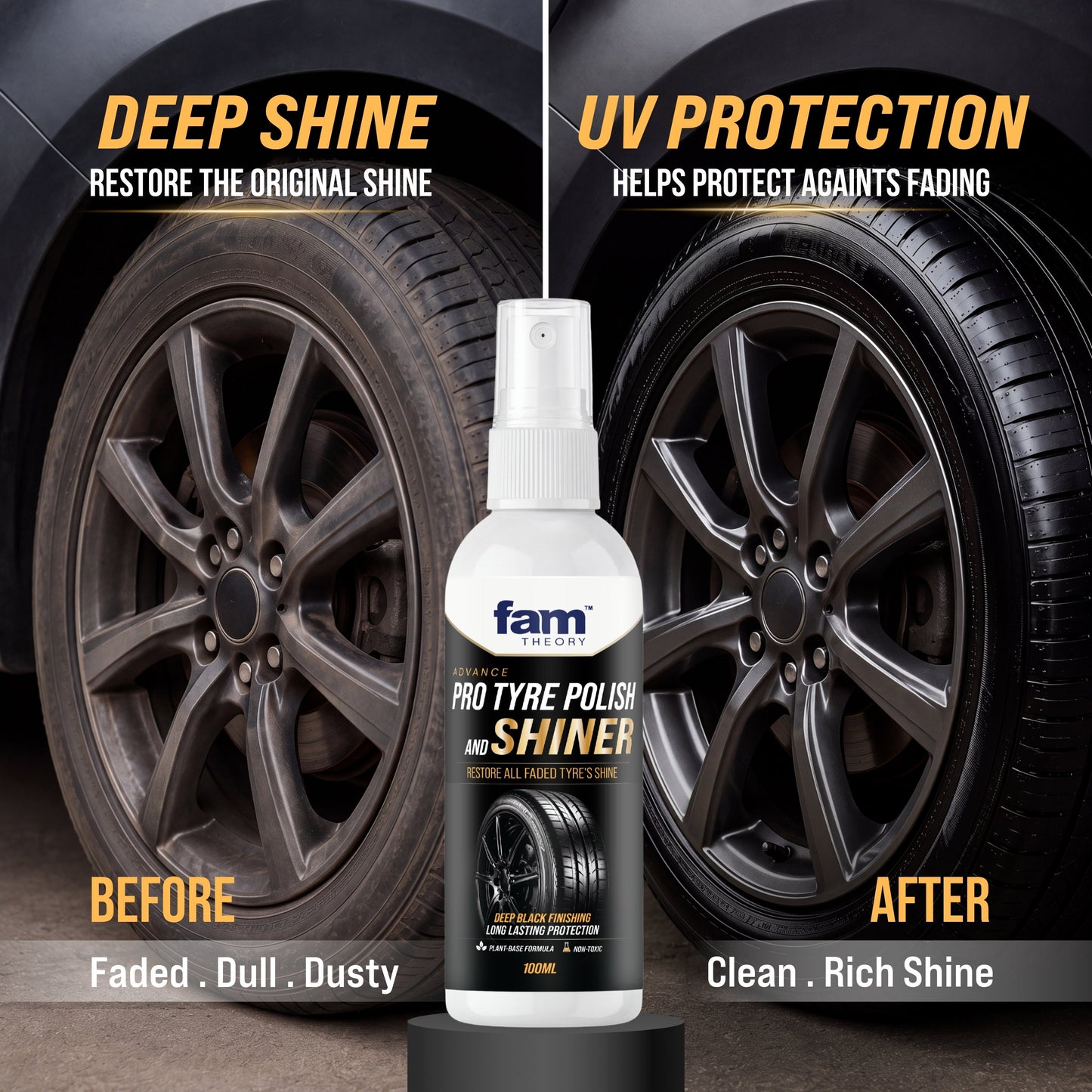 ADVANCE PRO TYRE POLISH & SHINER 100ML✨