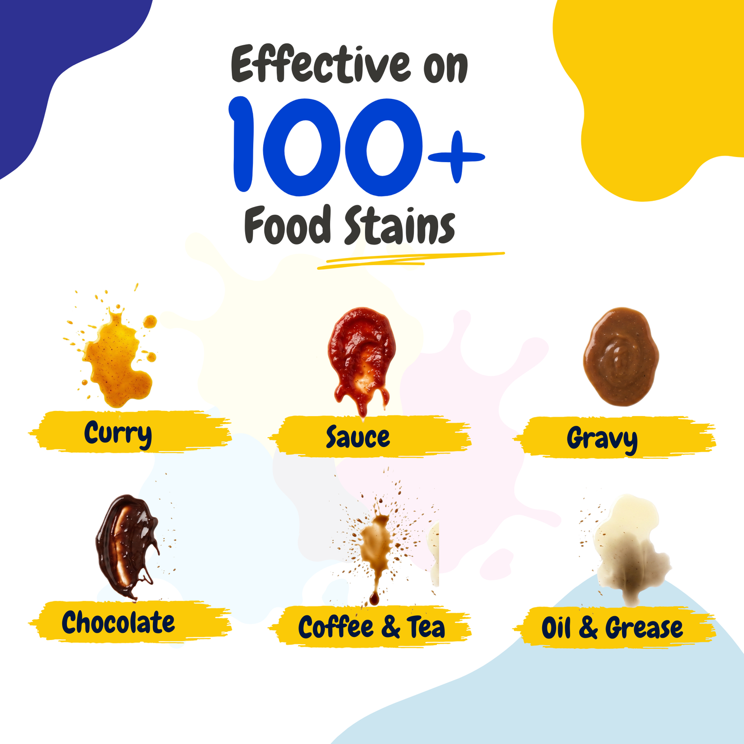 Xpert Instant Fabric Food Stain Remover 100ML - BYE BYE TOUGH FOOD STAINS ✨