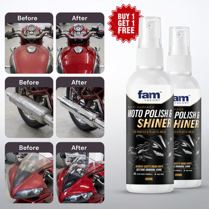 Multi Surface Moto Polish & Shiner 100ML✨