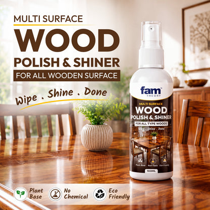 Buy 1 Get 1 Free | Advanced Pro Care Wood Polish & Shiner 100ml @399/- Only ✨