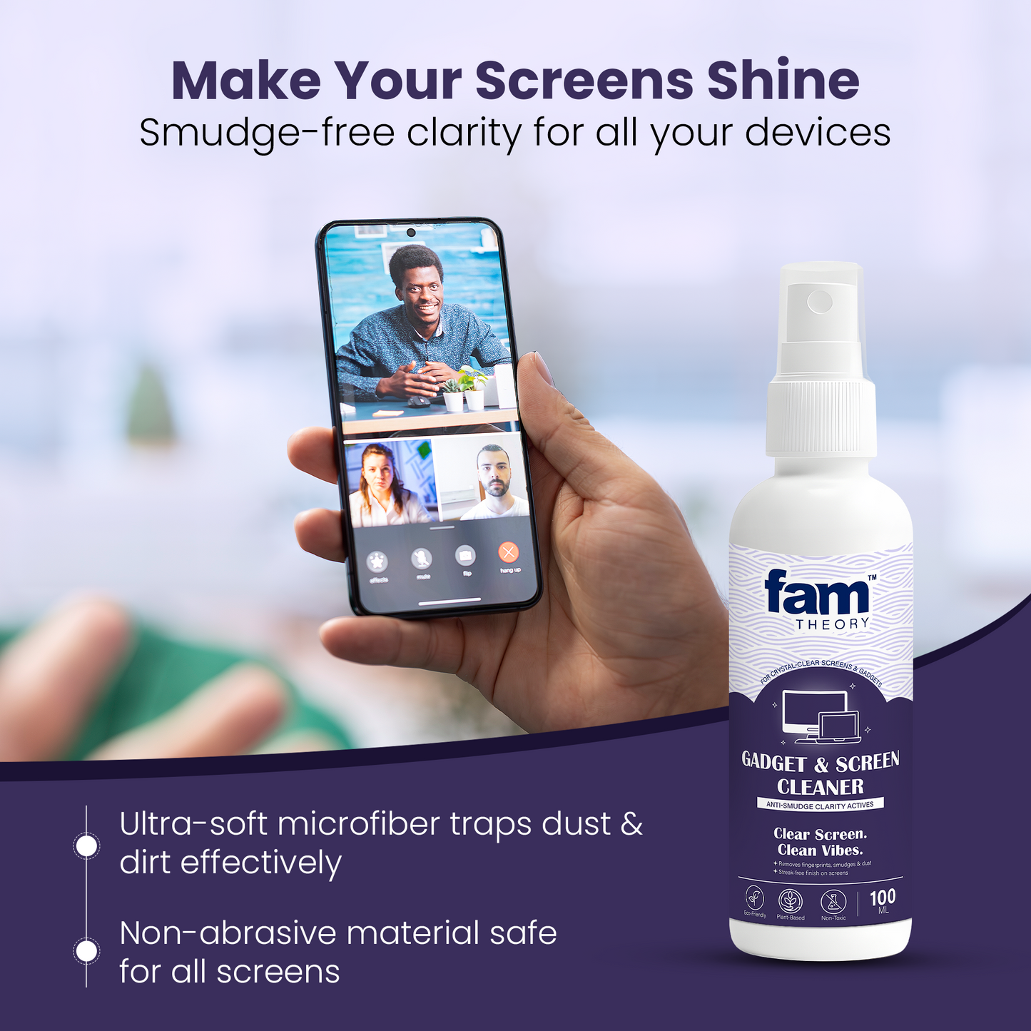 Buy 1 Get 1 Free Expert Pro Care Gadgets & Screen Cleaner ✨ - 100ml