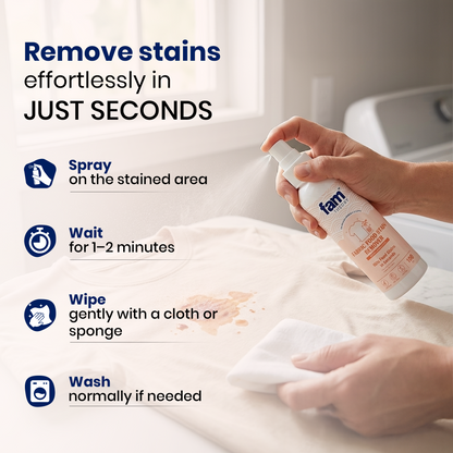 Natural Fabric Food Stain Remover - 100ml