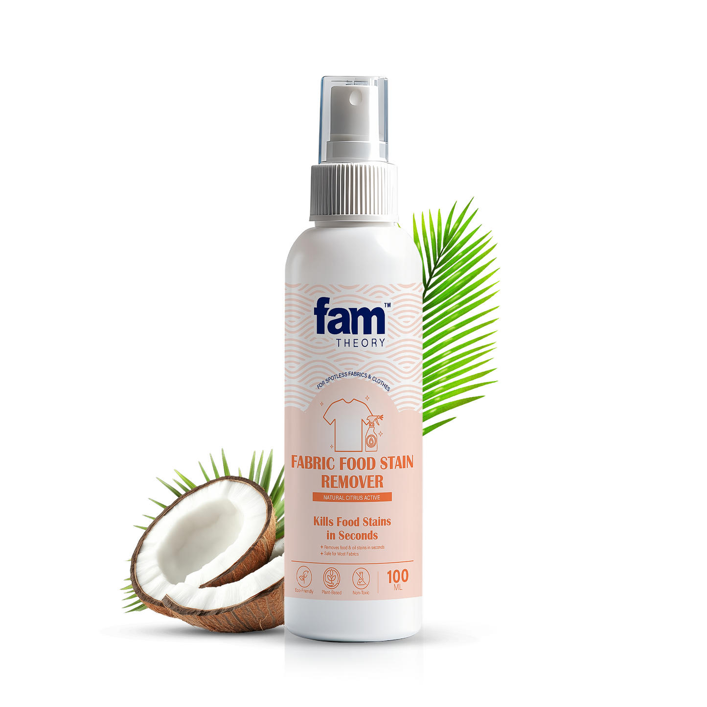 Natural Fabric Food Stain Remover - 100ml