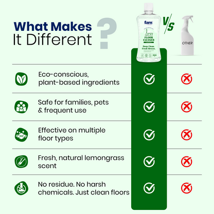 FamTheory All-In-One Natural Disinfectant Floor & Surface Cleaner 500ml✨