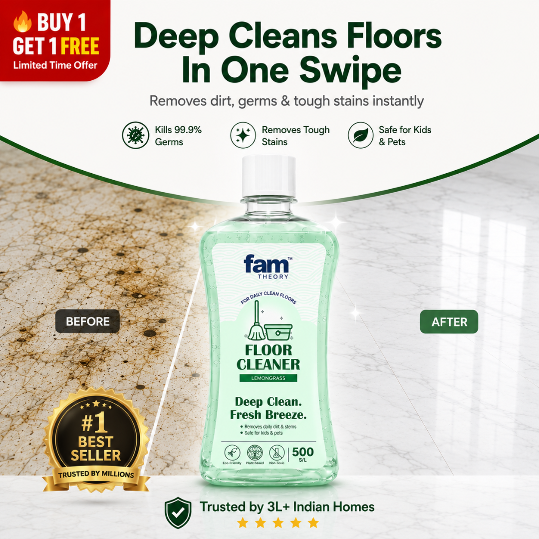 FamTheory All-In-One Natural Disinfectant Floor & Surface Cleaner 500ml✨