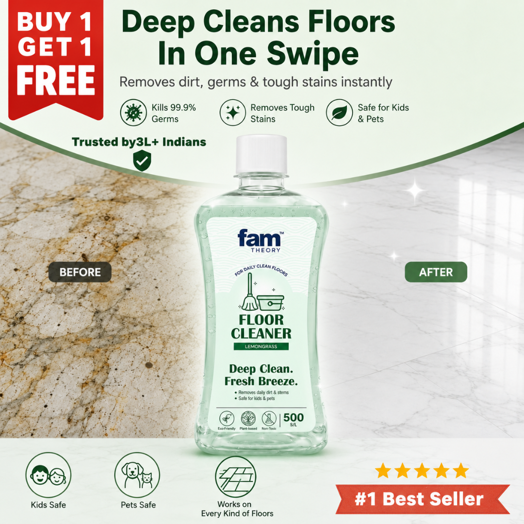 FamTheory All-In-One Natural Disinfectant Floor & Surface Cleaner 500ml✨